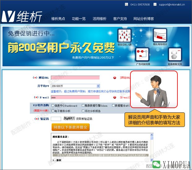 使用PIP的表单页面示例